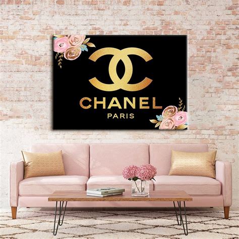 chanel paintings|Chanel pictures wall decor.